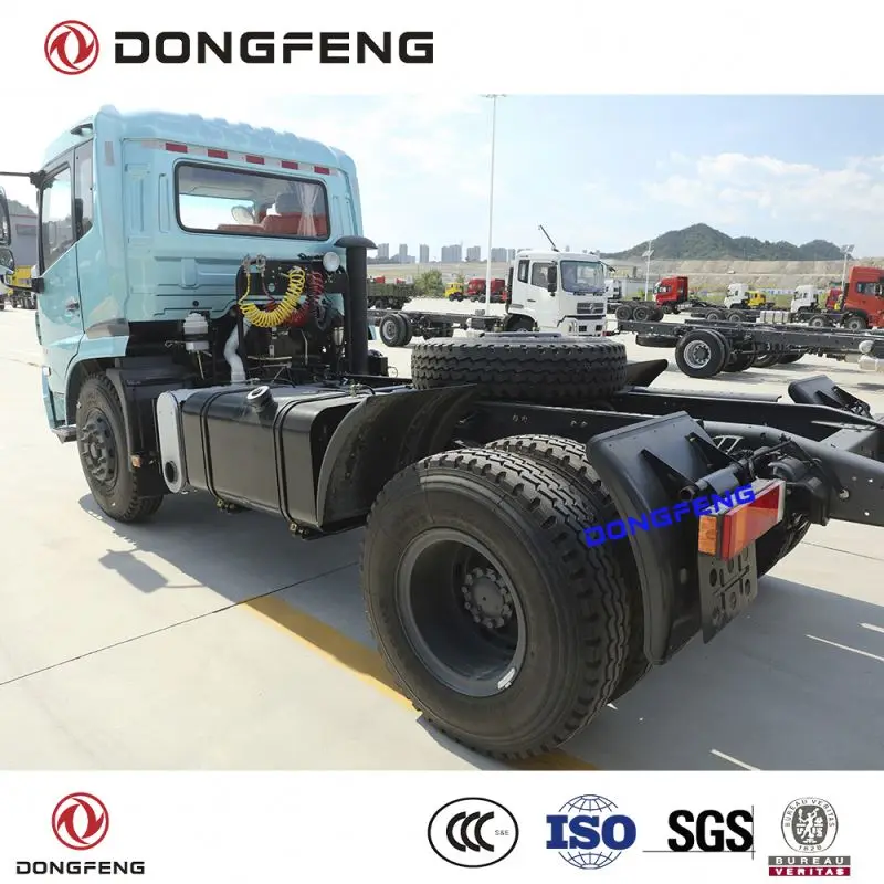 Dongfeng 4x2 or 6x4 tractor with Cummins or Yuchai brand engine 245~560 HP model for option