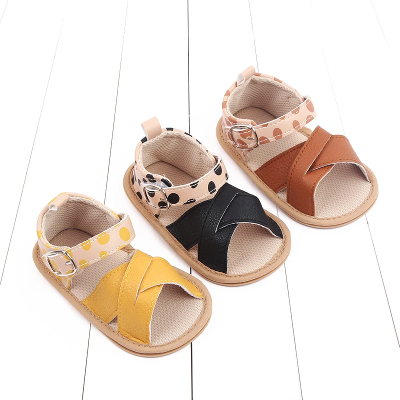 2022 Fashion Baby Casual Shoes Toddler Baby Sandals Comfortable TPR Sole