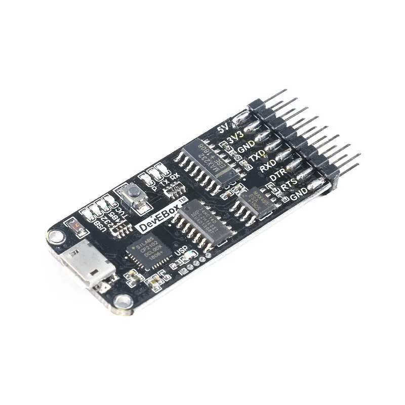 E-TIME (ten in one) Multi-function serial port module CP2102 Interconnects usb to TTL, RS485, and RS232