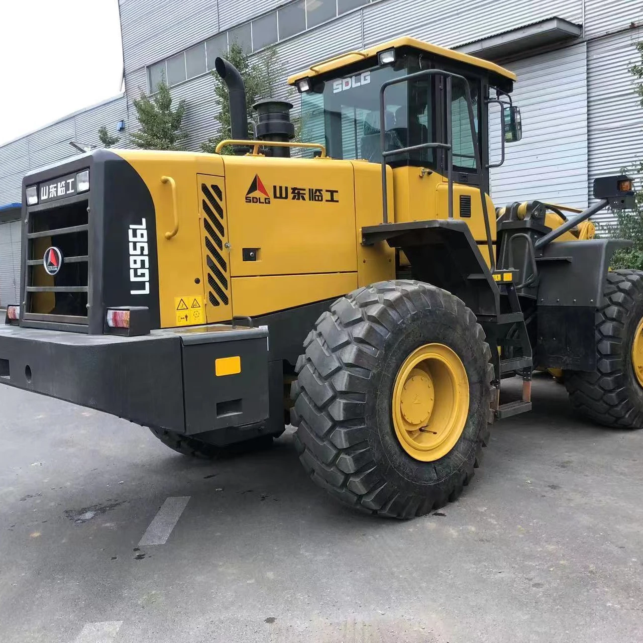 Running condition SDLG LG956 LG958 wheel Loader used for sale
