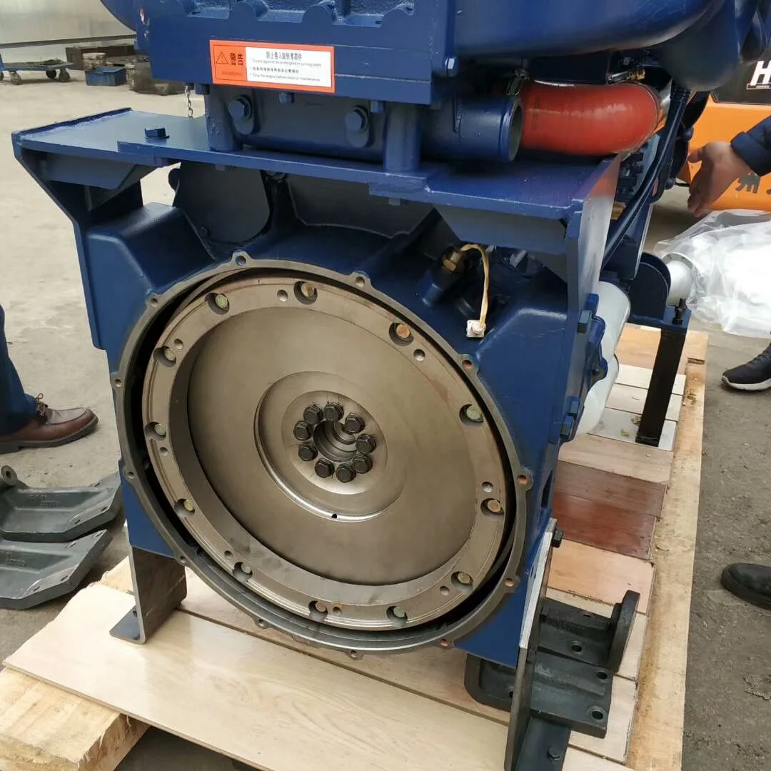 Weichai M33 propulsion marine Diesel engine 350HP to 1200HP with gear box For Boats on sale