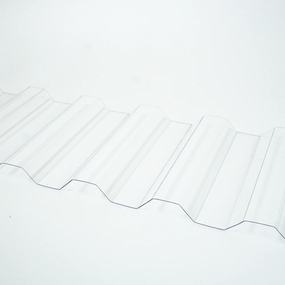 Excellent Weather Resistance Flexible Custom Polycarbonate Corrugated Roofing Sheet Clear Corrugated Plastic Sheet
