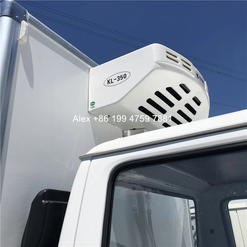 4x2 ISUZU Crew Cab Refrigerator Van for Sale
