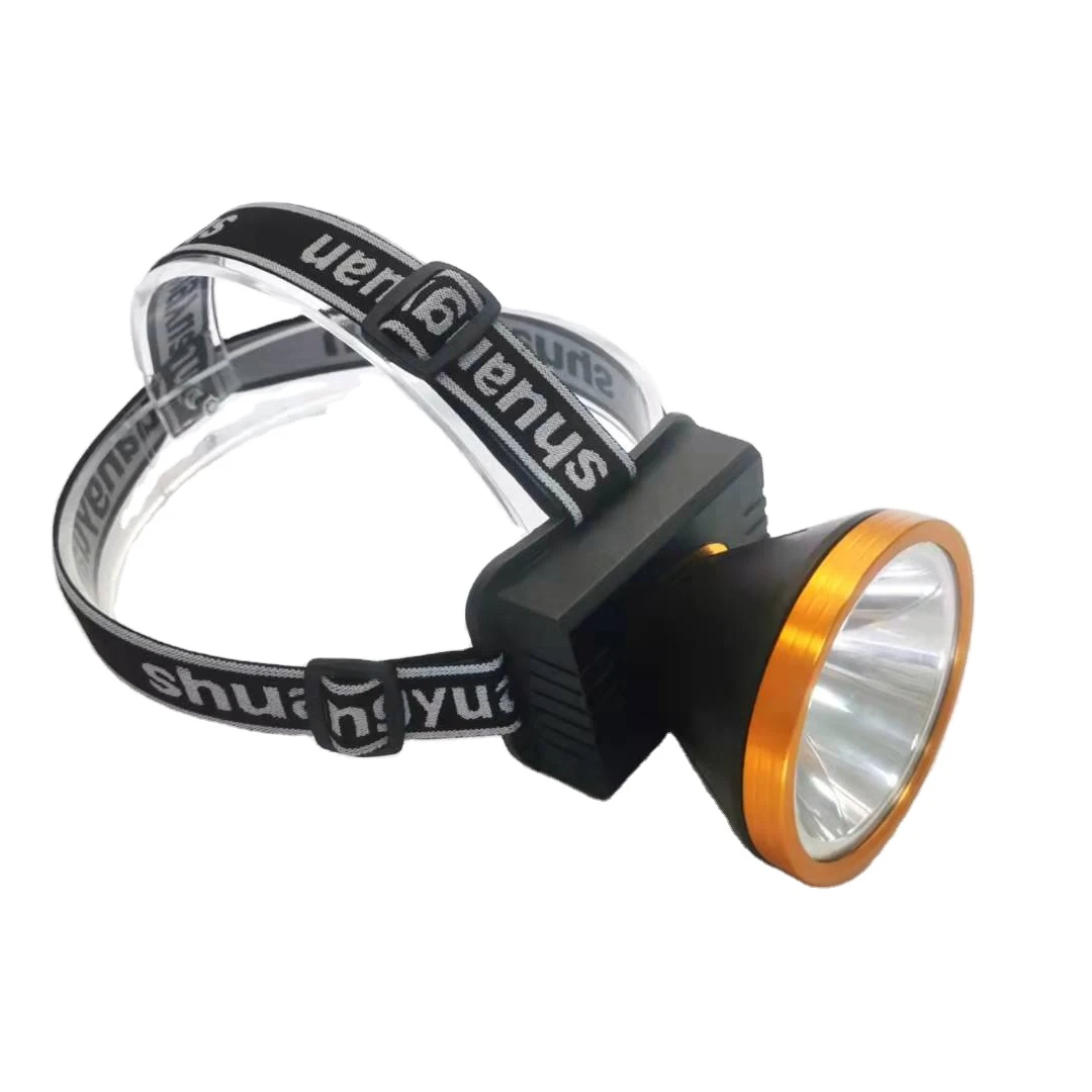 Led headlamp rechargeable head flashlight with cob USB Headlight  head lamp with safety helmet hook outdoor fishing