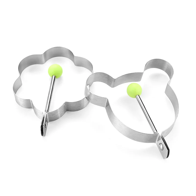 2024 Wholesale Stainless steel egg maker 10-piece set kitchen accessories Omelette mold