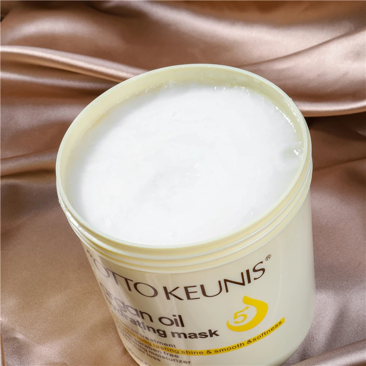 OEM ODM 250ml 500ml Amazon hot selling argan oil coconut oil hydrating mask for wigs hair extension hair