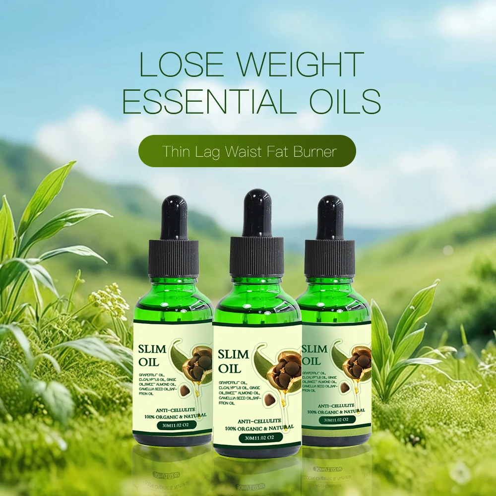 Weight Oils Thin Leg Waist Fat Burner Burning Anti Cellulite Weight Loss Slimming Essential Oil