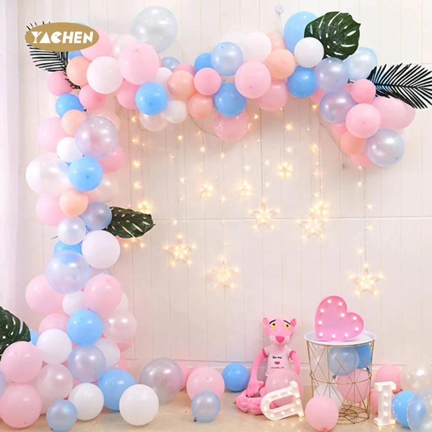  Трубка боросиликатного 2021 Горячий тренд 110 шт./пакет baby shower пол показывают воздушные шары комплект