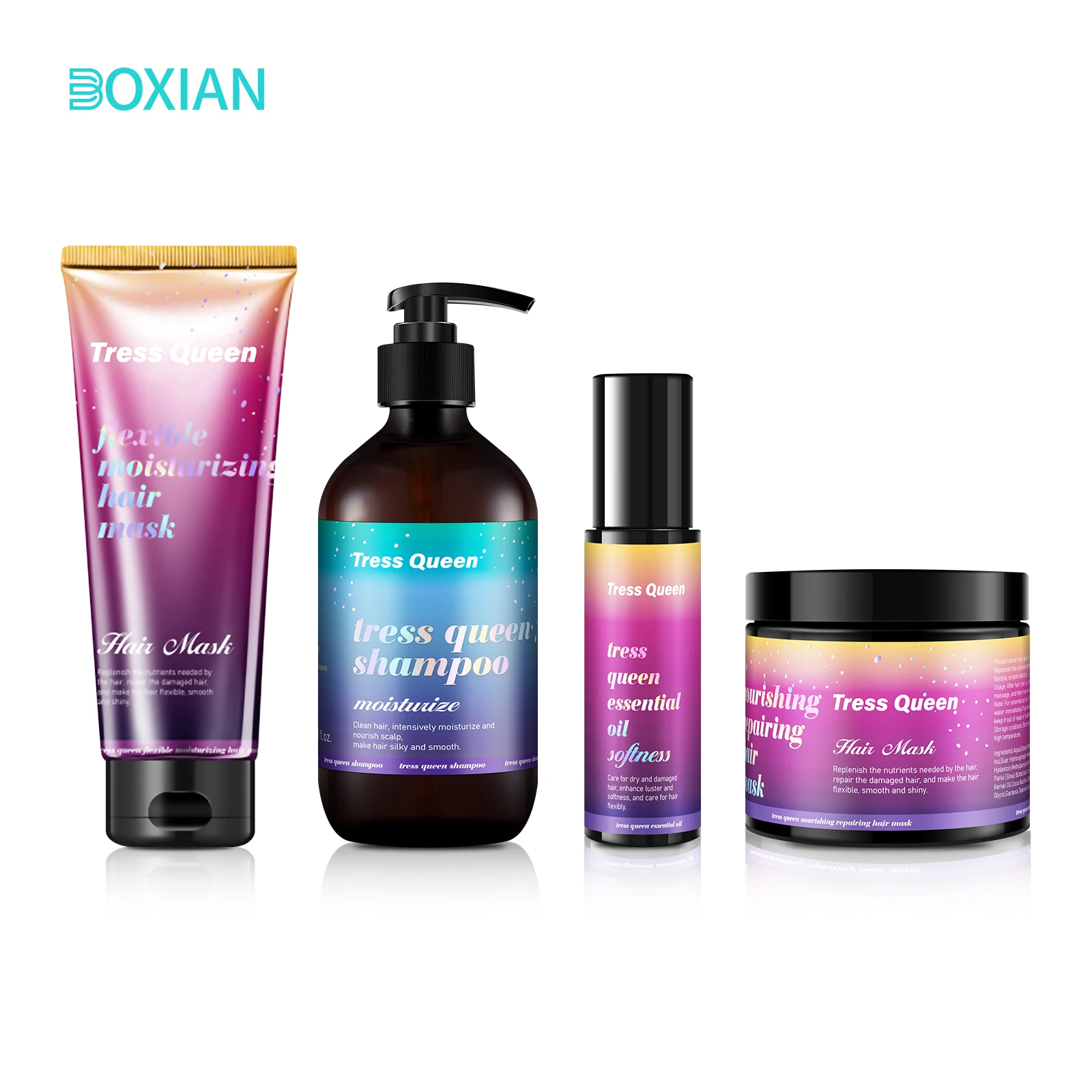 Wholesale OEM private label organic natural mositure chinese hair korean hair mask Flexible Smooth shiny silky Hair Mask