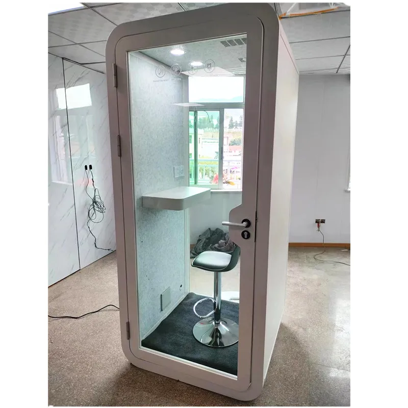 Prefab Office Pods Glass Conference Tables Backyard Office in 2023 office pods outdoor pod tiny house Soundproof Booth