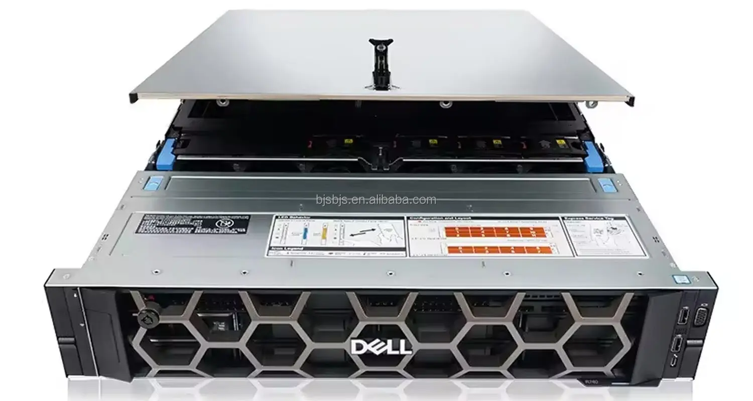 GPU Server DEL R750XA 2U Rack intel xeon Platinum 8358 Ampere A100 80GB High performance computing