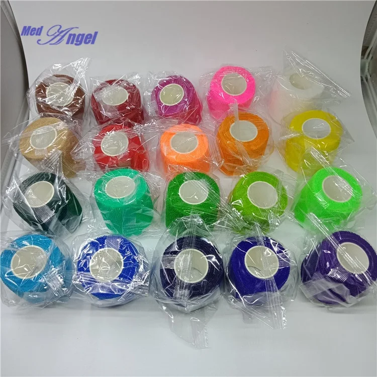 Ready to ship 10CMx4.5M Disposable Nonwoven Cohesive Bandage