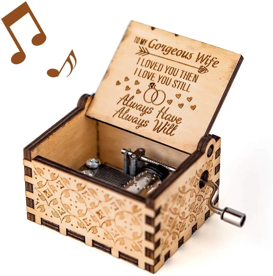 You are My Sunshine ручная музыкальная шкатулка, мини-шкатулка на заказ для мамы, дочери, сына, жены