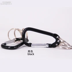 6 D aluminium alloy Sping carabiner hooks