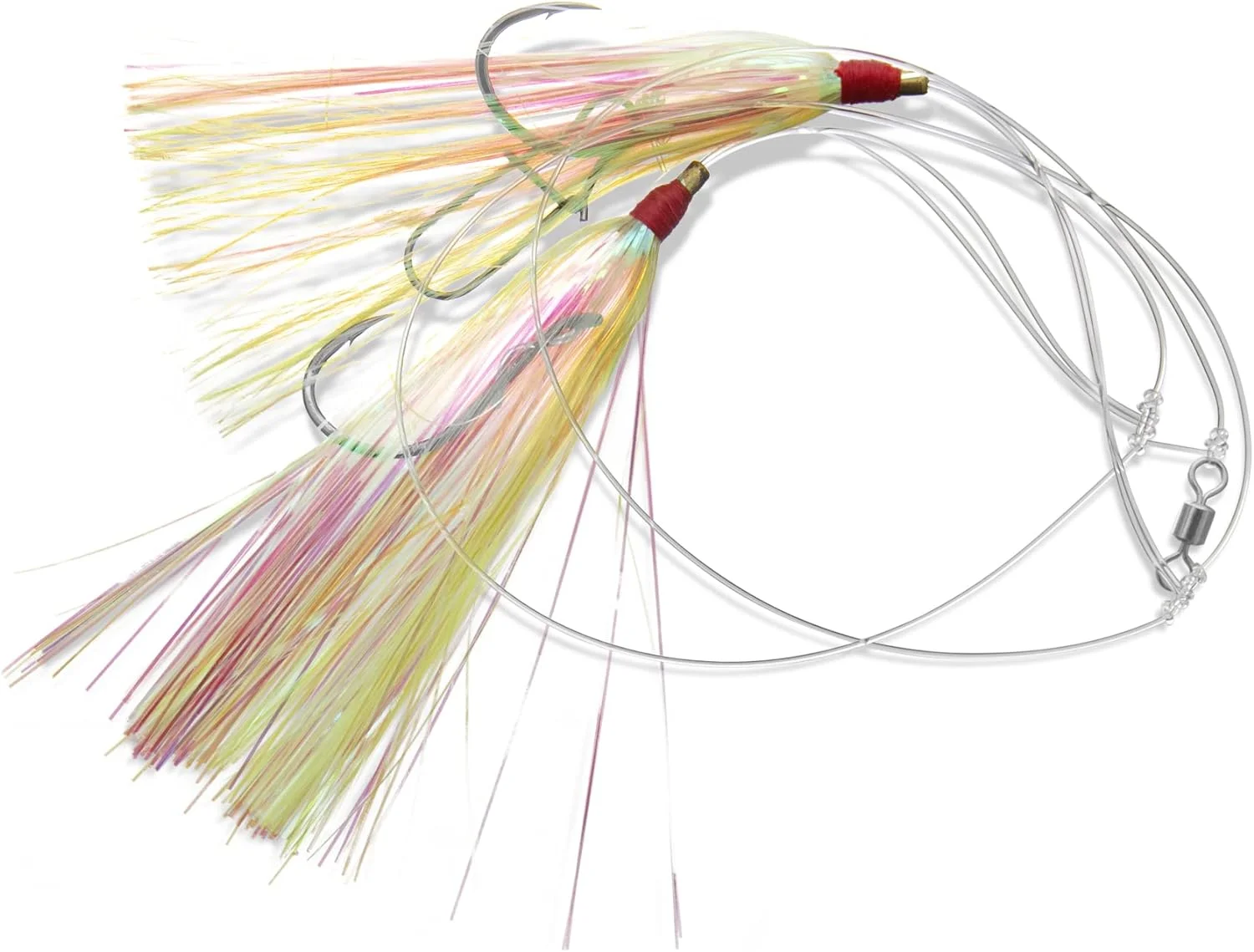 In stock Octopus Hook fish rig Sabiki Rigs Luminous Bait Fish Skin Mackerel Feather Rig Sea Fishing Sabiki Hooks