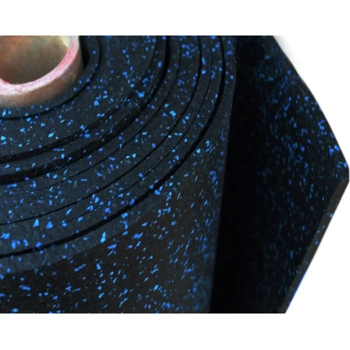 2024 Noise Reduction Crossfit  Rubber Roll GYM Flooring