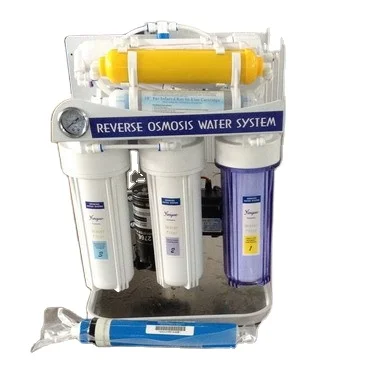 Home drinking 5 stage RO system with oil gauge