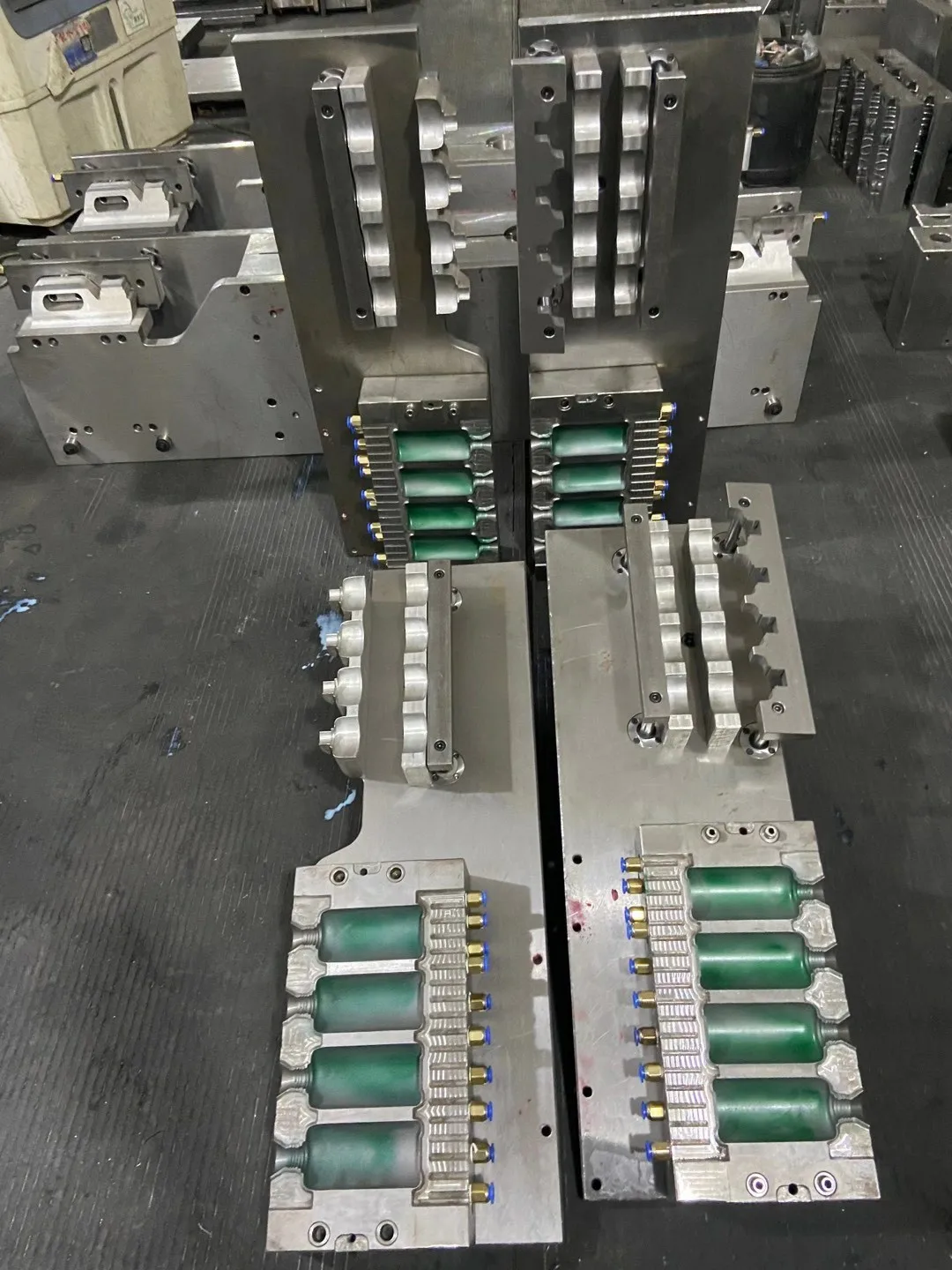 55mm 0.2-2L HDPE extrusion mould machine blow moulding machine