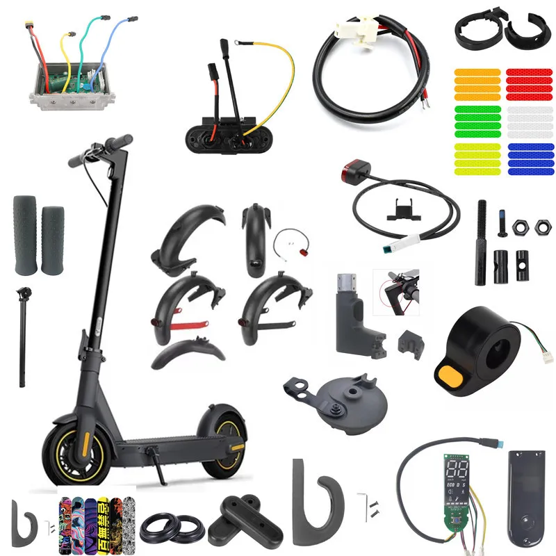 Electric Scooter Accessories For Ninebot Max G30 Front and Rear Mudguard Rear Fender Support Various Parts For Ninebot max g30
