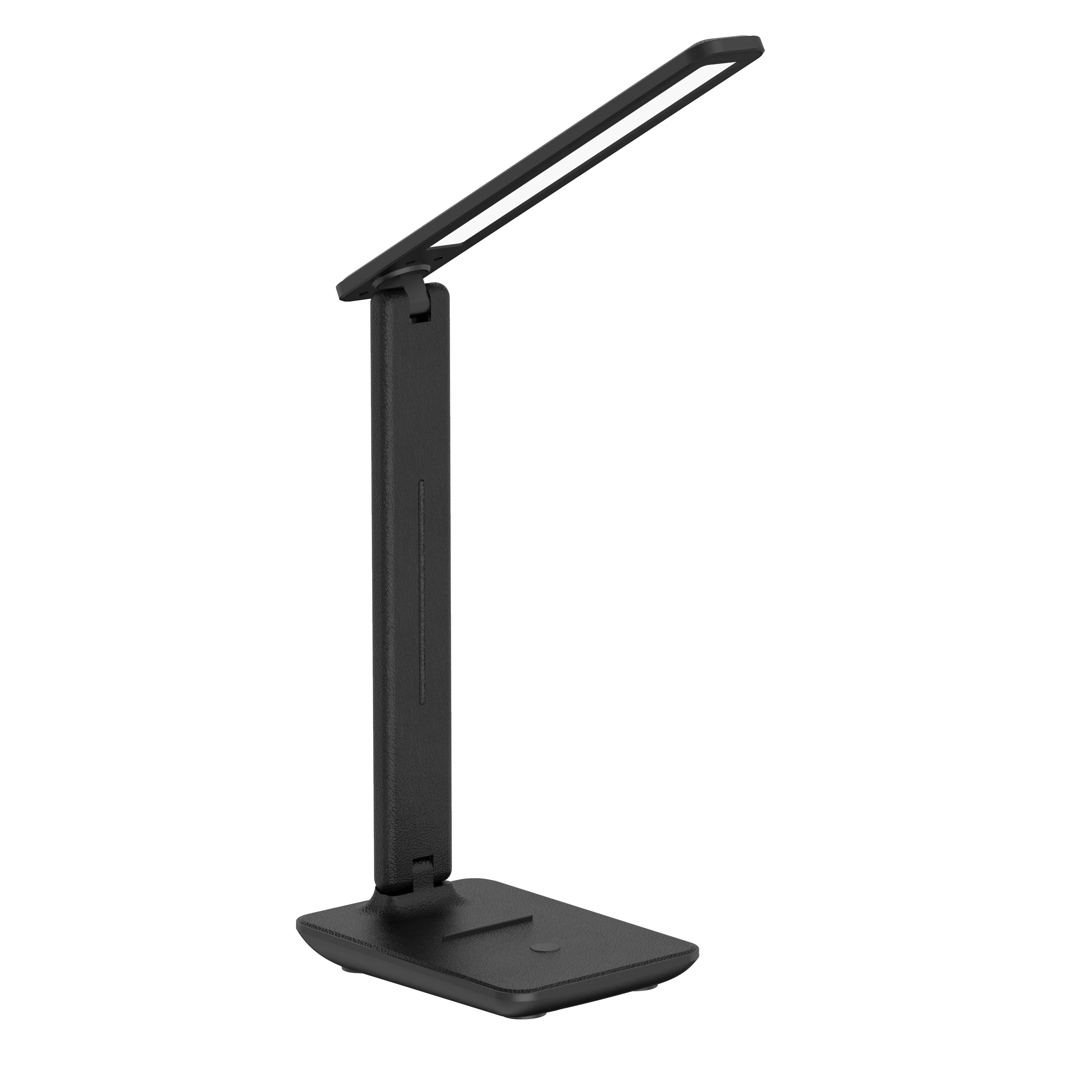 SML LED Desk Lamp Touch Switch Eye Protection Modern Table Light Lampara Lamp LED USB Port Folding Desk Lamp