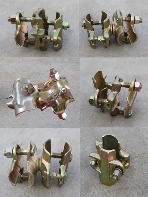 Scaffolding Tubular Italy Type Forged Double Fixed Coupler