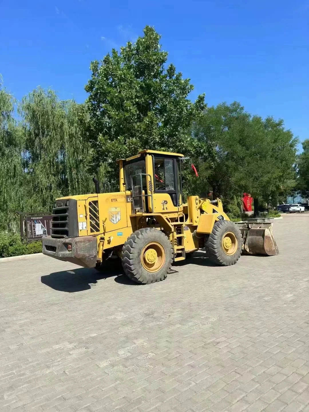 3 ton mini Used Original State loader LovoL 936L Used Small Lovol 936 956 958 wheel loader good condition 6 ton loader for sale