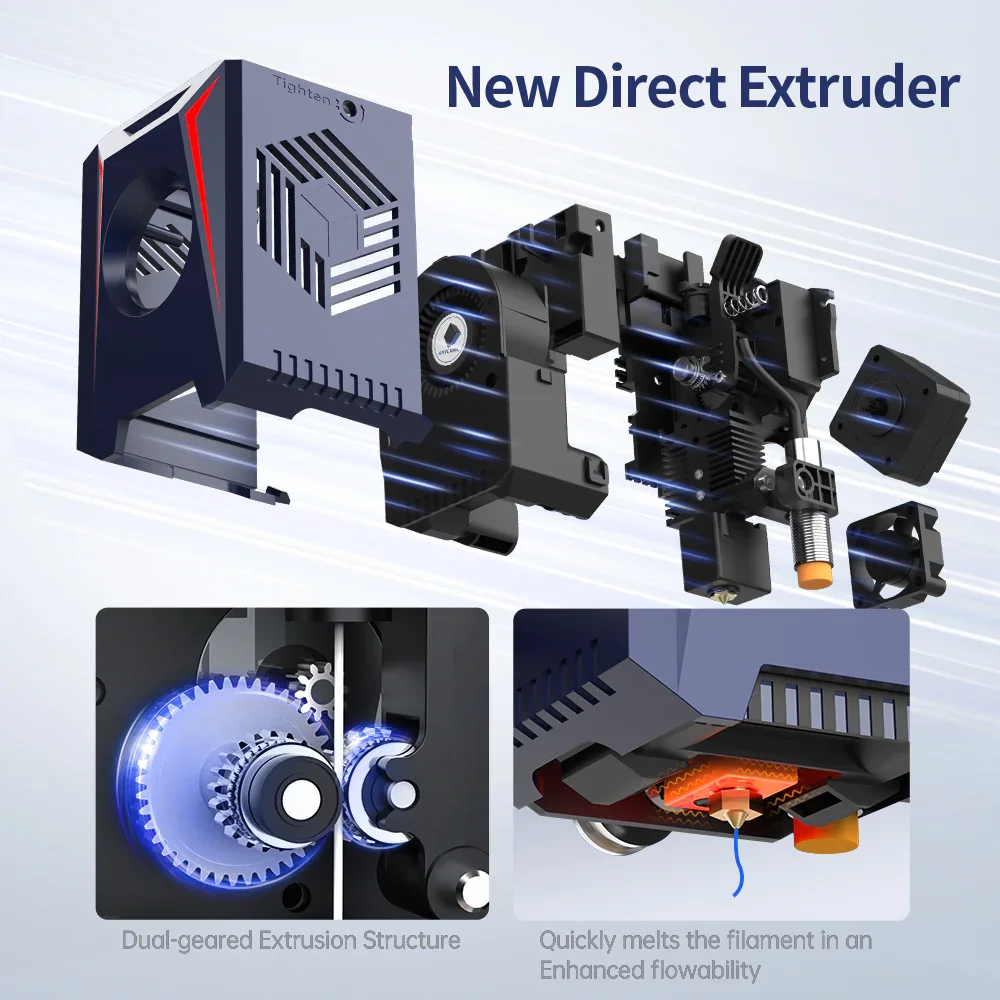 2023 New Arrival Printing Speed Upgraded LeviQ 2.0 Anycubic FDM Kobra 2 3D Printer Auto Leveling