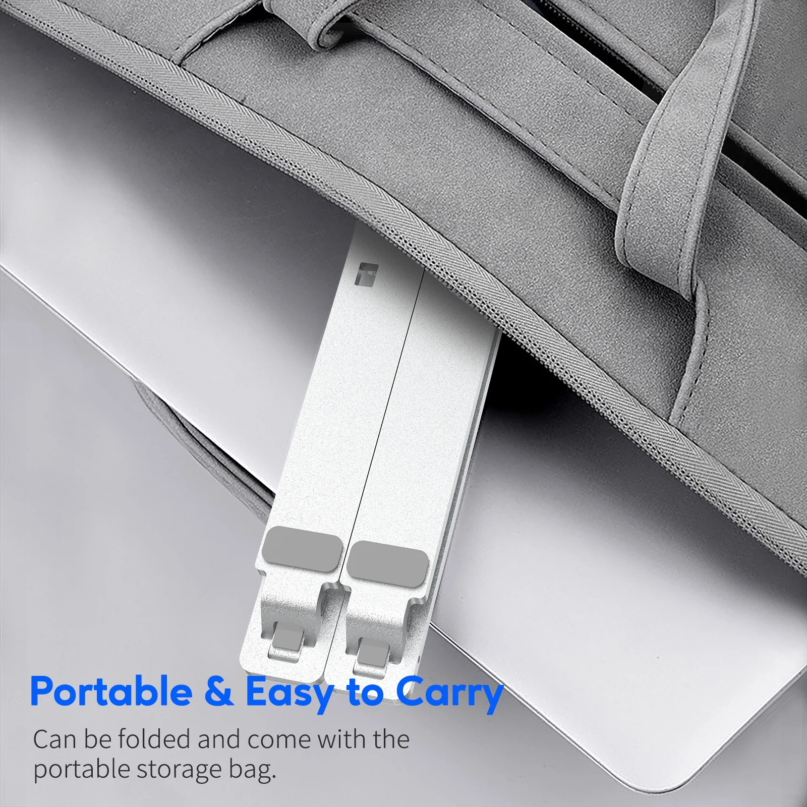 Aluminum alloy adjustable folding tablet and phone holder portable desk laptop tablet pc stands