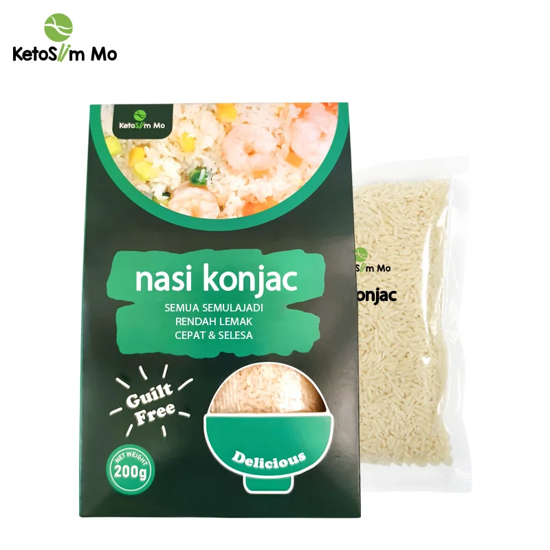 Zhongkaixin Ketoslim Mo Konjac Malaysia Dan Nasi Kering Konjac Yang Mudah Konjac Instant Rice