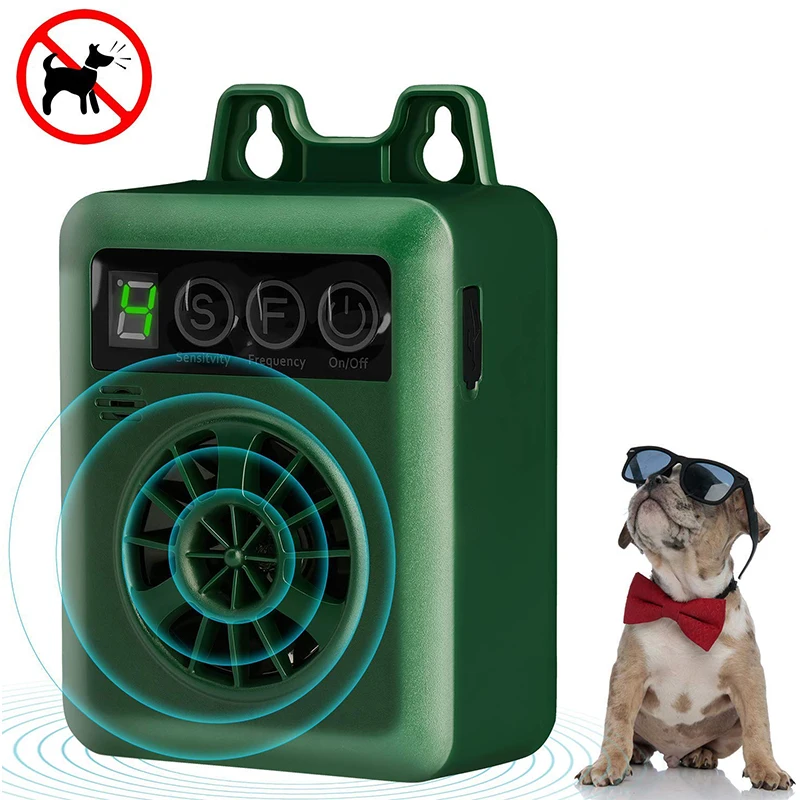 
Anti-Bark Ultrasonic Electric Dog Training Device, USB Charging Stop Bark Control 