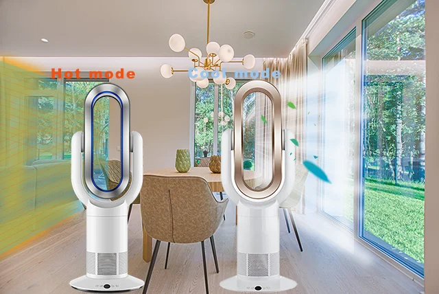Hot Sale remote control Mute Floor Air Cooling fan Bladeless Standing Fan