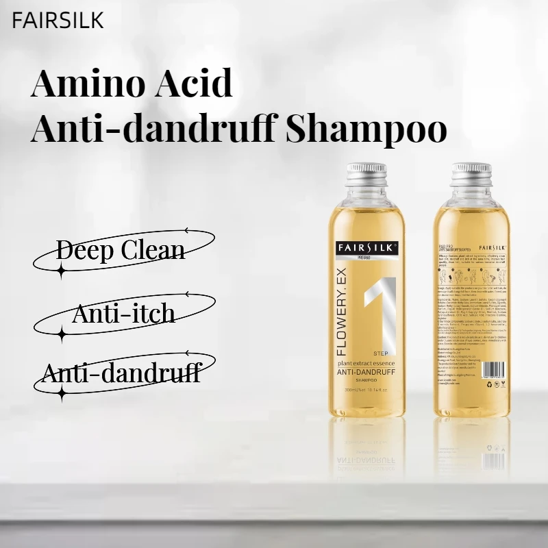 Sulfate Free Oily Scalp Anti Dandruff Shampoo Private Label Bio Plant Gentle Clean Shampoo