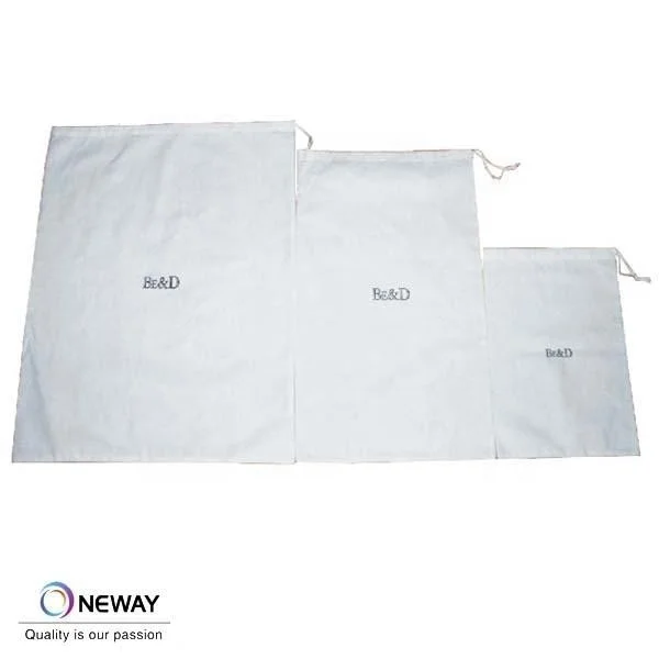 
Calico Cotton Drawstring Bags 