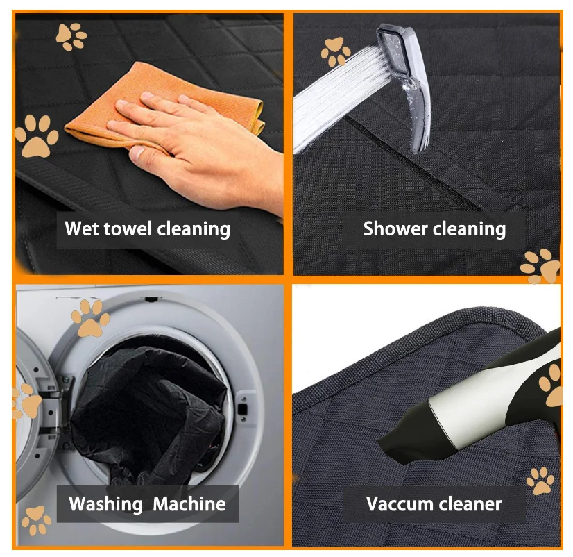 Универсальный чехол на заднее сиденье собаки, защитный коврик, кровать для питомца, гамак для кошки, водонепроницаемый чехол на сиденье автомобиля для собаки