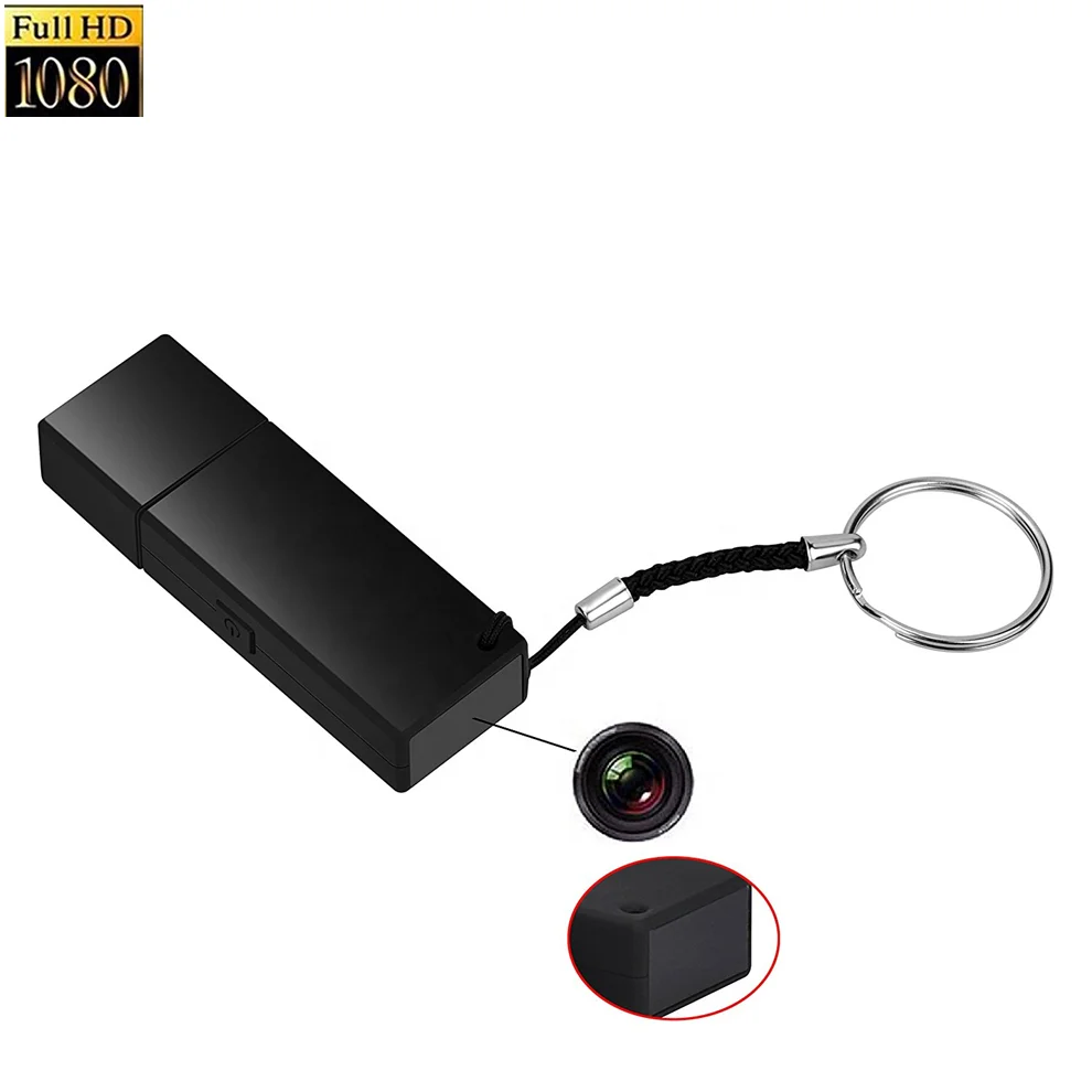 Micro CCTV Nonporous spy camera u disk Full HD 1080P USB Flash high quality hidden camera