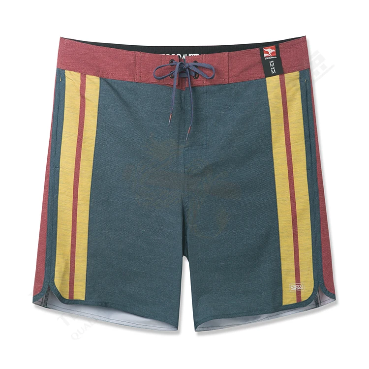 Summer Sexy mens beach shorts Plus size men stripe swim trunk quick dry Swimwear