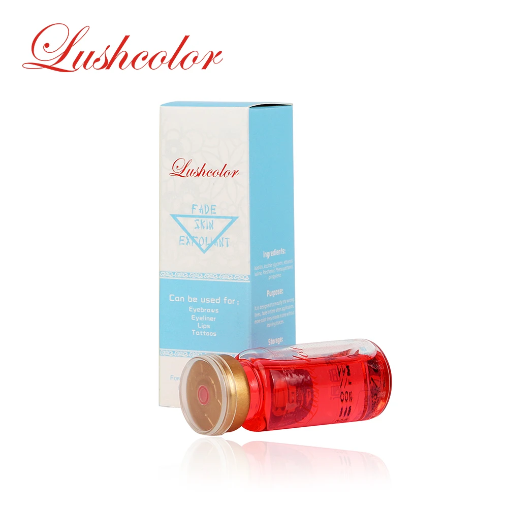 Naturalness Lushcolor OEM ODM Microblading Permanent Makeup Bleaching Agent In Time Permanent Makeup Tattoo Aftercare