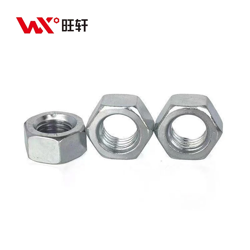 Hot selling galvanized high-strength M6 M8 M10 M12 DIN934 Heavy Industry hexagon lock nut