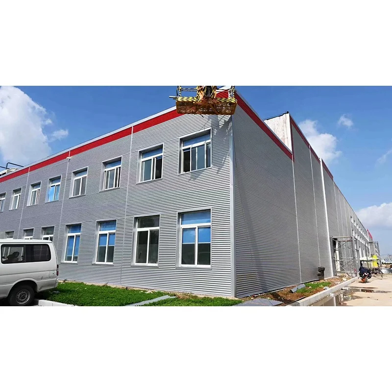 Industrial Design Style Steel Framing Structure for House Office Higher Cost Performance with Sandwich Panel Warehouse Building