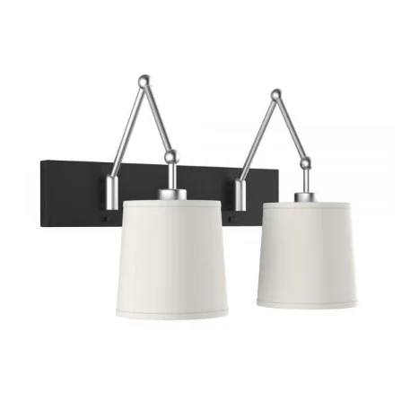 UL cUL listed IHG Holiday Inn H4 Queen guestroom bedside double headboard wall sconce lamp