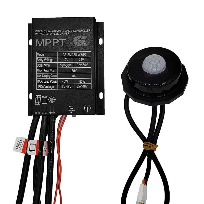 MPPT Wholesale 10A Solar Street Light 12 volt MPPT Charge Controller Automatic Solar Controller with IR Sensor