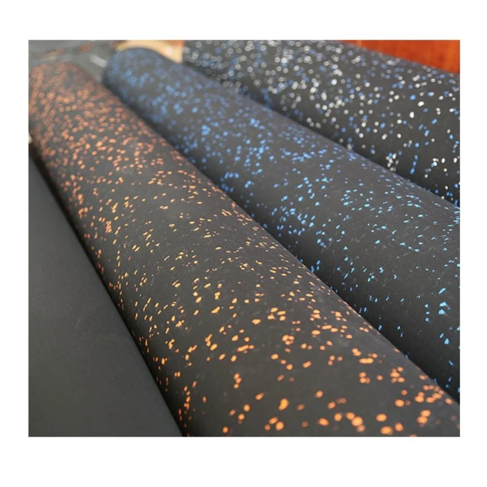 Moisture-Proof Rubber Floor Tile Wear Resistance Rubber Flooring Roll Mat