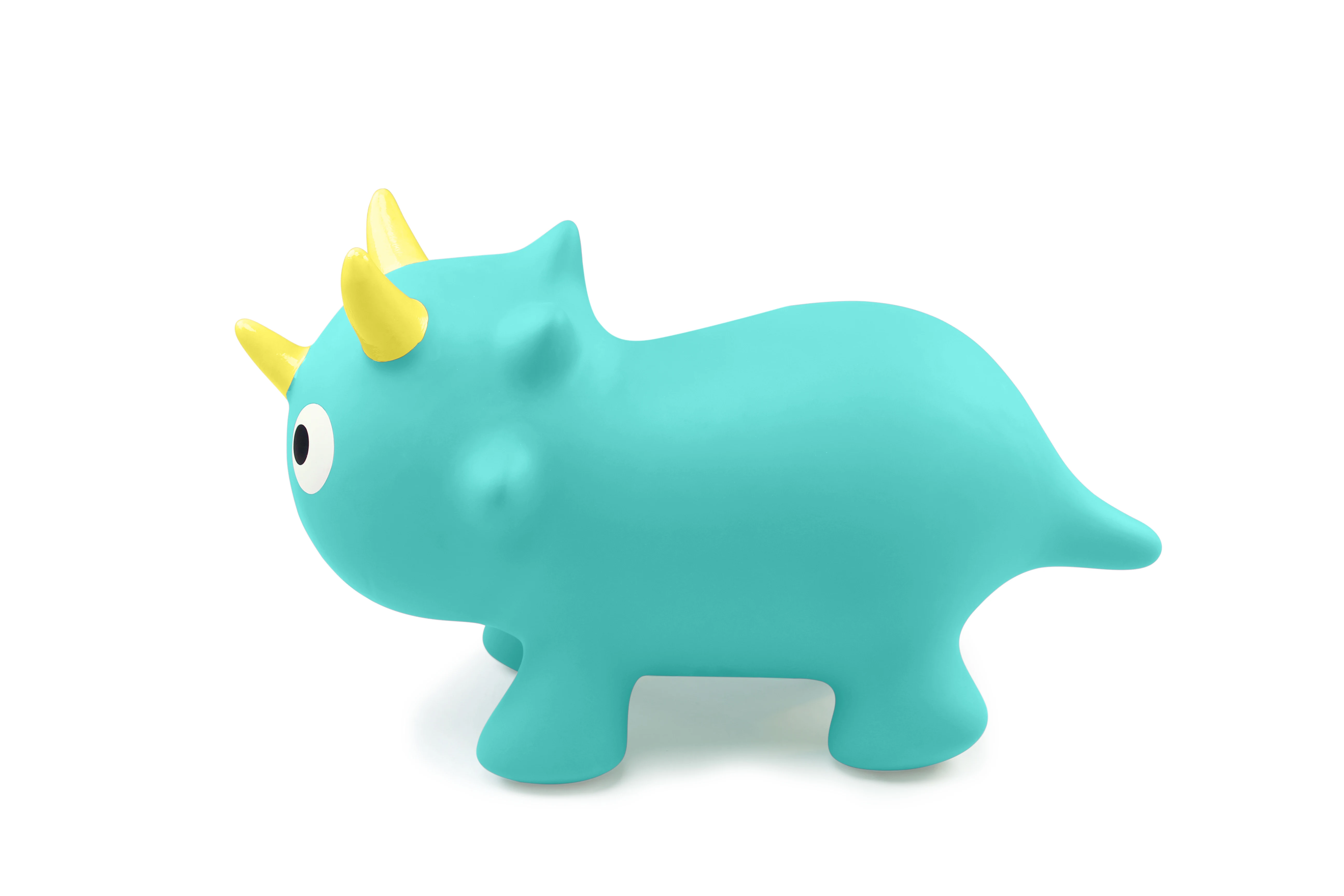 Bouncing Dinosaur Baby Ride On Toy Jumping Toy Horse Inflatable Animal Toy for Toddlers