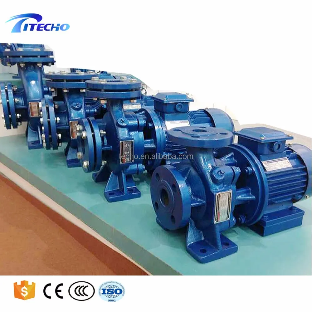 100-100 5.5kw 7.5HP  4 inch centrifugal water pump