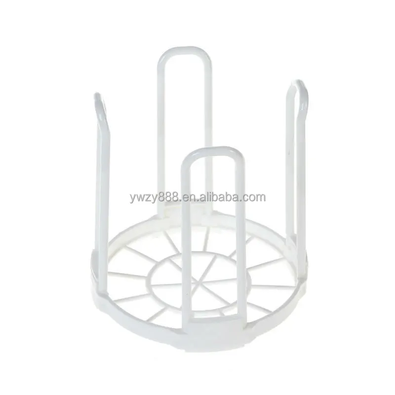 Rotating retractable bowl rack dish rack kitchen shelf plastic draining stove top small bowl storage rack