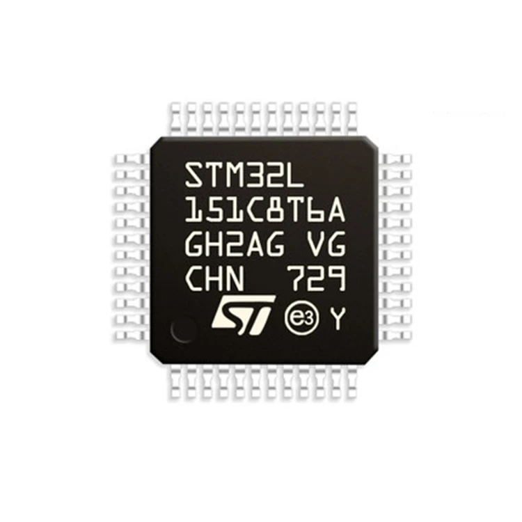 Genuine STM32L151C8T6A package LQFP-48 ARM Cortex-M3 32-bit microcontroller MCU