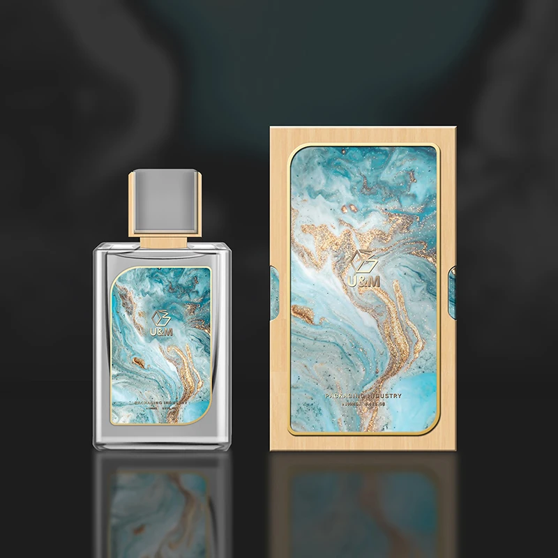 Custom Luxury 30ml 50ml 100ml Empty Glass Perfume Bottle with Packaging Box