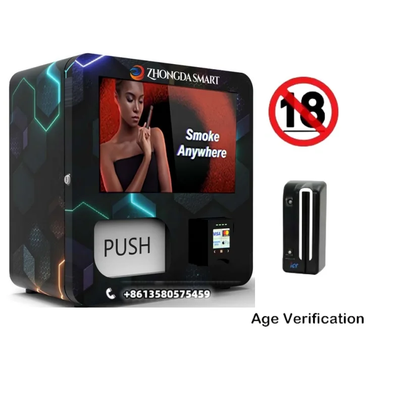 Adjustable Mini Tabletop Vending Machine with Digital Touch Screen for Small Items