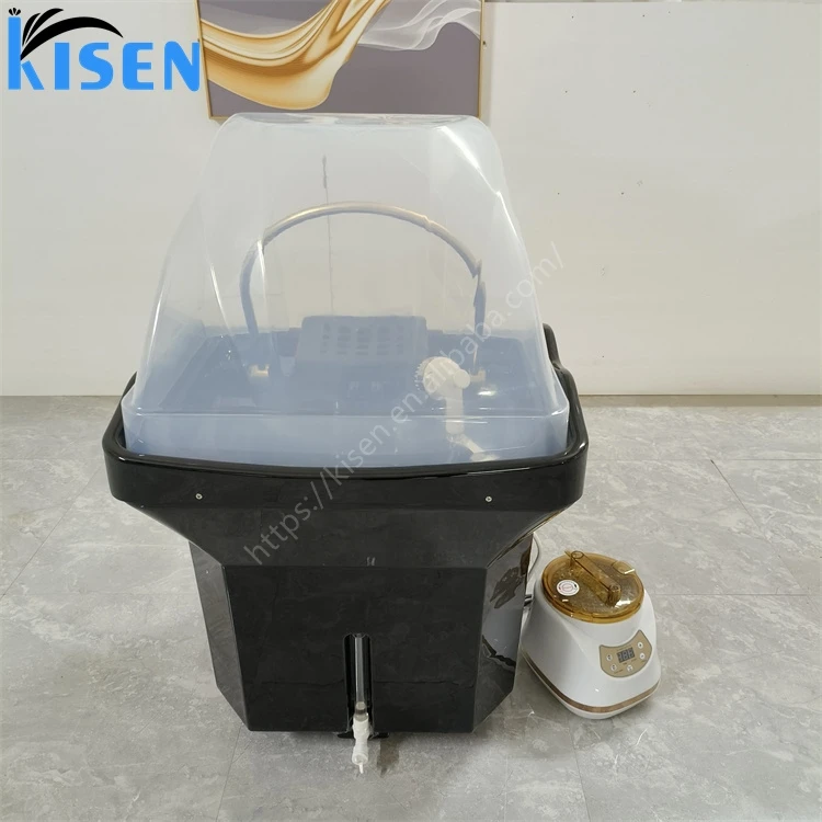 Kisen Thai Shampoo Massage Bed Hot Sale Salon Hair Washing Bed Accessories Water Tank Portable Shampoo Chair Basin Without Pipes