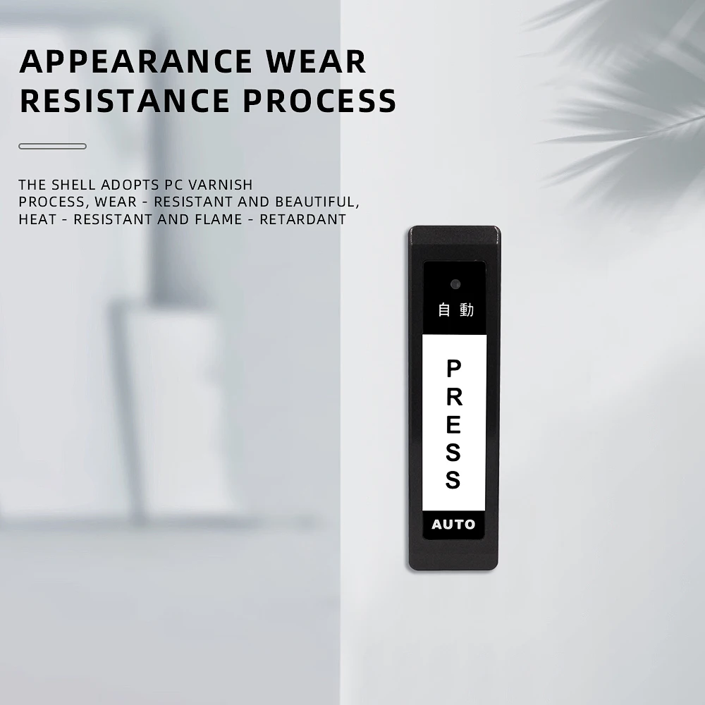 Press Exit Button Push Switch Door Opener Release Switch For Automatic Door Electric Lock Electric Sliding Door Press Exit Butt